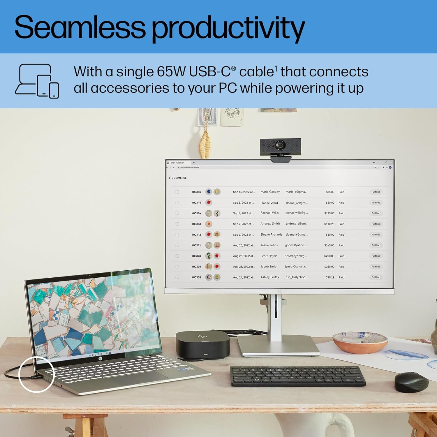 USB-C Dock G5-11-In-1 Adapter for Both USB-C and Thunderbolt-Enabled Laptops, Pcs, & Notebooks - Single Cable for Charging, Networking, or Data Transfers - Great for Secure & Remote Management